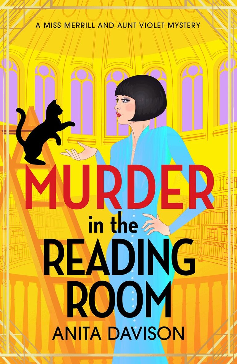 Anita Davison - Murder in the Reading Room, Häftad