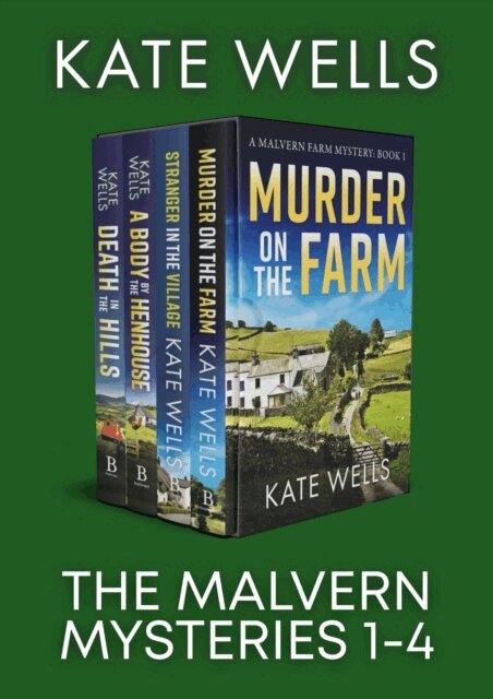 Kate Wells - Malvern Mysteries 1-4, E-bok