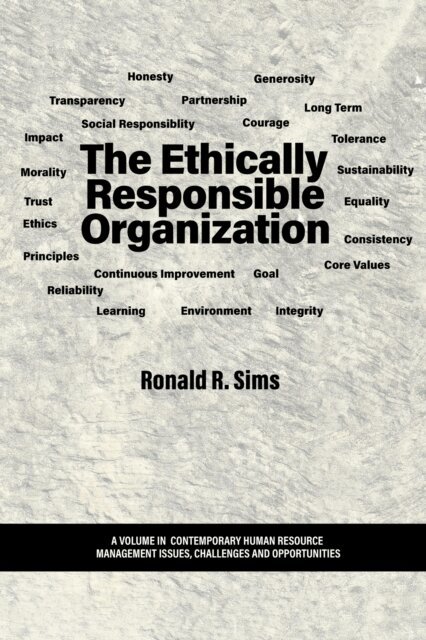 Ronald R. Sims - Ethically Responsible Organization, E-bok