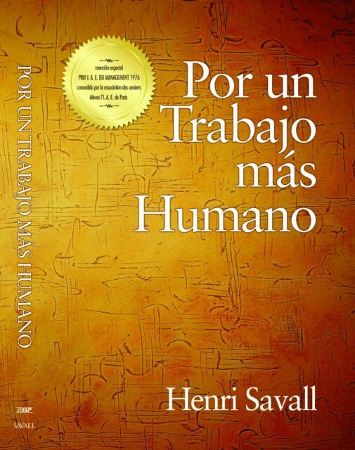 Henri Savall - Towards More Humane Work, E-bok