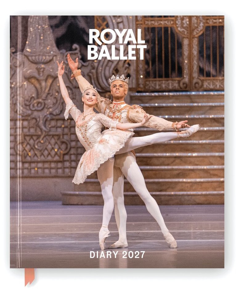 Tree Flame - Royal Ballet 2027 Desk Diary Planner – Week to View, Illustrated throughout, Inbunden