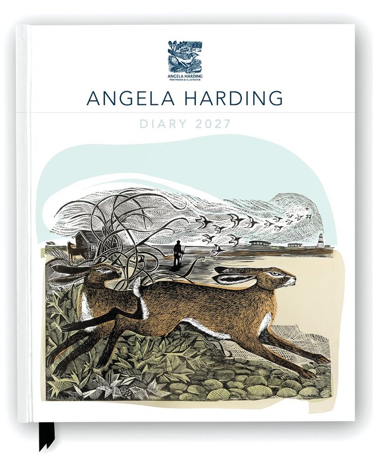 Tree Flame - Angela Harding 2027 Desk Diary Planner - Week to View, Illustrated throughout, Inbunden. Tillgänglighet: Lägg i varukorg