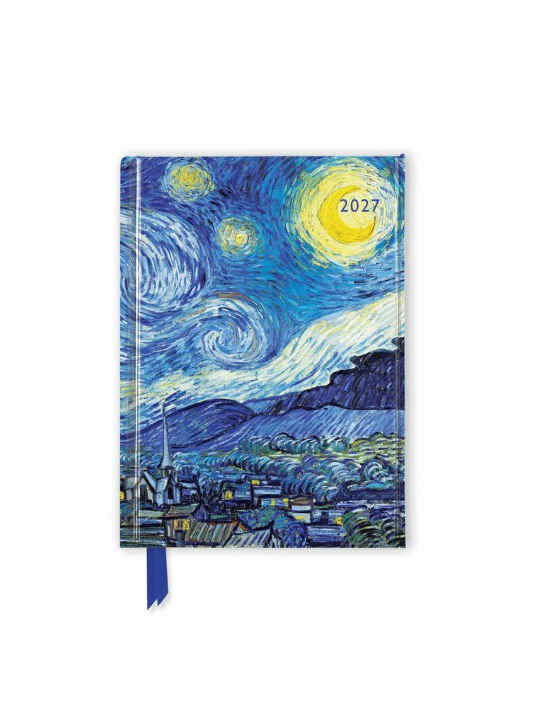 Tree Flame - Vincent van Gogh: The Starry Night 2027 Luxury Pocket Diary Planner - Week to View, Inbunden. Tillgänglighet: Lägg i varukorg