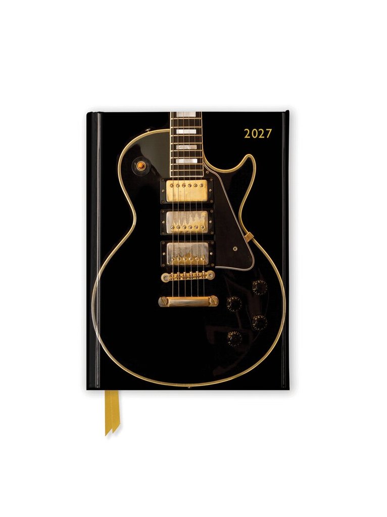 Tree Flame - Black Gibson Guitar 2027 Luxury Pocket Diary Planner - Week to View, Inbunden. Tillgänglighet: Lägg i varukorg