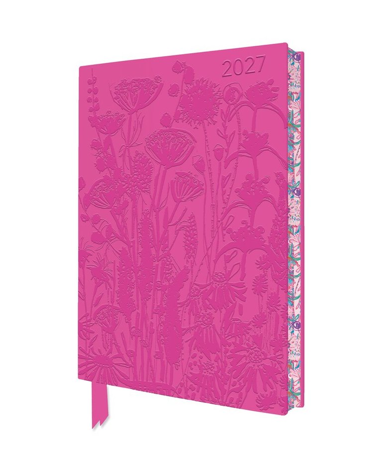 Tree Flame - Lucy Innes Williams: Pink Garden House 2027 Artisan Art Vegan Leather Diary Planner - Page to View with Notes, Häftad. Tillgänglighet: Lägg i varukorg