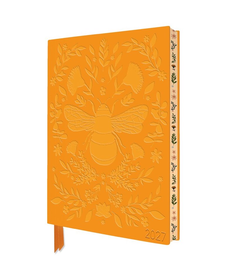 Tree Flame - Jade Mosinski: Bee 2027 Artisan Art Vegan Leather Diary Planner - Page to View with Notes, Häftad. Tillgänglighet: Lägg i varukorg