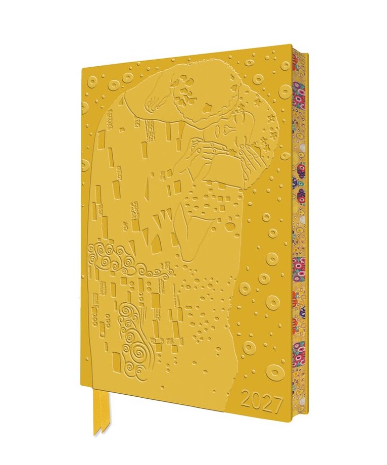 Tree Flame - Gustav Klimt: The Kiss 2027 Artisan Art Vegan Leather Diary Planner - Page to View with Notes, Häftad. Tillgänglighet: Lägg i varukorg