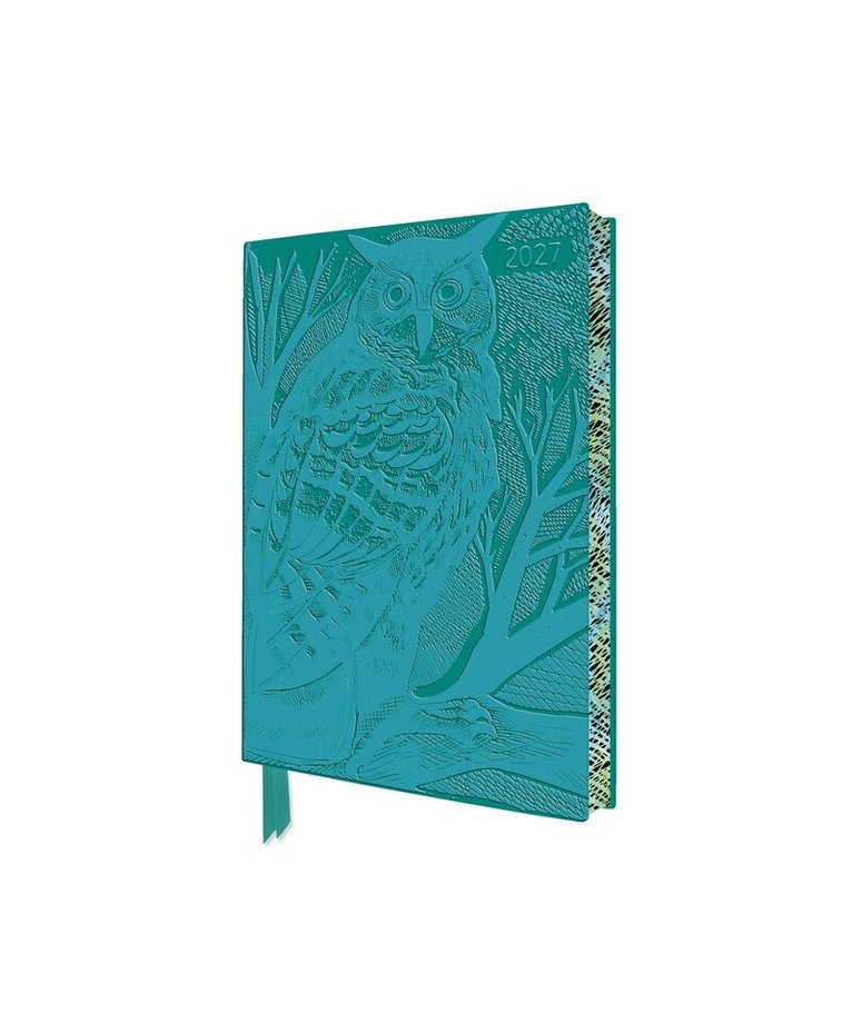 Tree Flame - Angela Harding: Long Eared Owl 2027 Pocket Artisan Art Vegan Leather Diary – Week to View, Häftad. Tillgänglighet: Lägg i varukorg