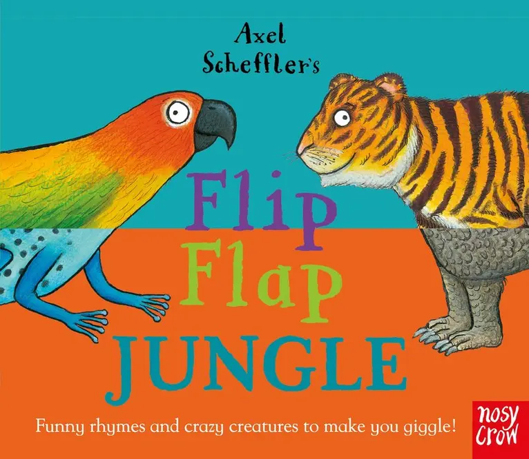 Nosy Crow Ltd - Axel Scheffler's Flip Flap Jungle, Kartonnage. Tillgänglighet: Kommande