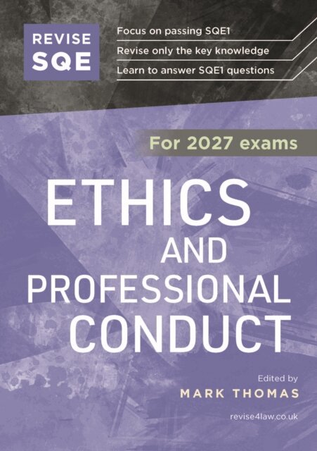 Mark Thomas - Revise SQE Ethics and Professional Conduct 2027, E-bok