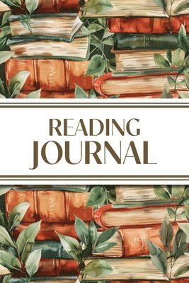 Revive Stationery - Reading Journal (Watercolour Stacked Books with Leaves), Häftad. Tillgänglighet: Lägg i varukorg