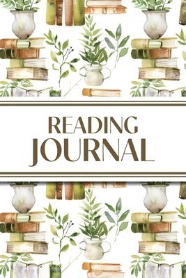 Revive Stationery - Reading Journal (Watercolour Stacked Books with Potted Plants), Häftad. Tillgänglighet: Lägg i varukorg