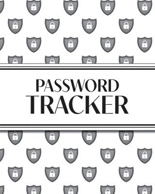 Revive Stationery - XL Large Print Password Tracker (Lock Shield Gray), Häftad. Tillgänglighet: Lägg i varukorg