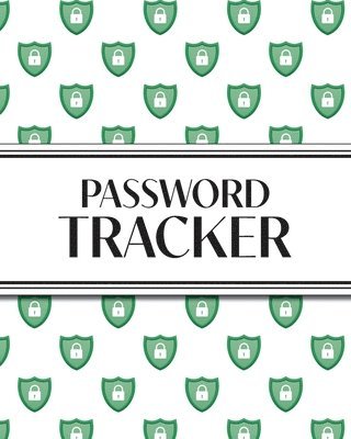 Revive Stationery - XL Large Print Password Tracker (Lock Shield Green), Häftad. Tillgänglighet: Lägg i varukorg