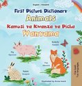 First Picture Dictionary - Animals (English Swahili Bilingual Children's Book)