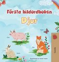 First Picture Dictionary - Animals (Swedish Children's Book)