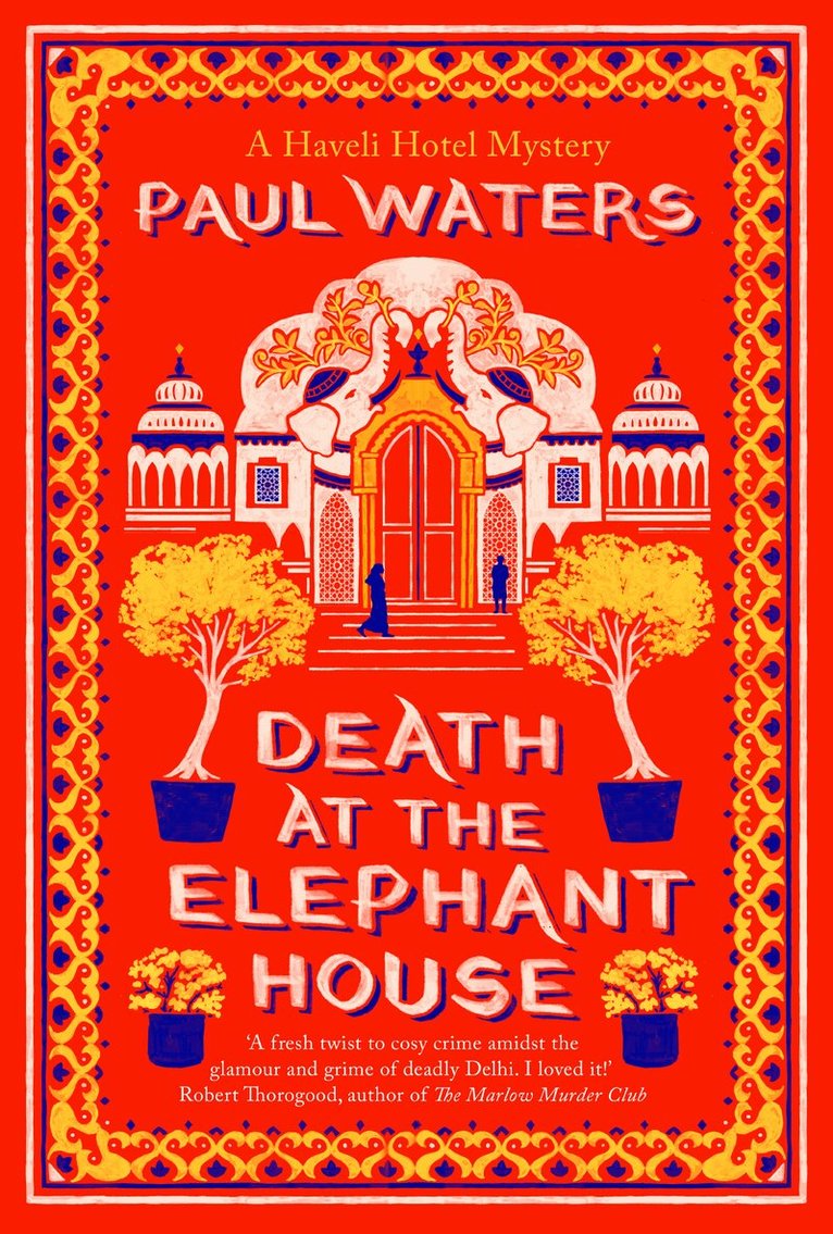 Paul Waters - Death at the Elephant House, Inbunden