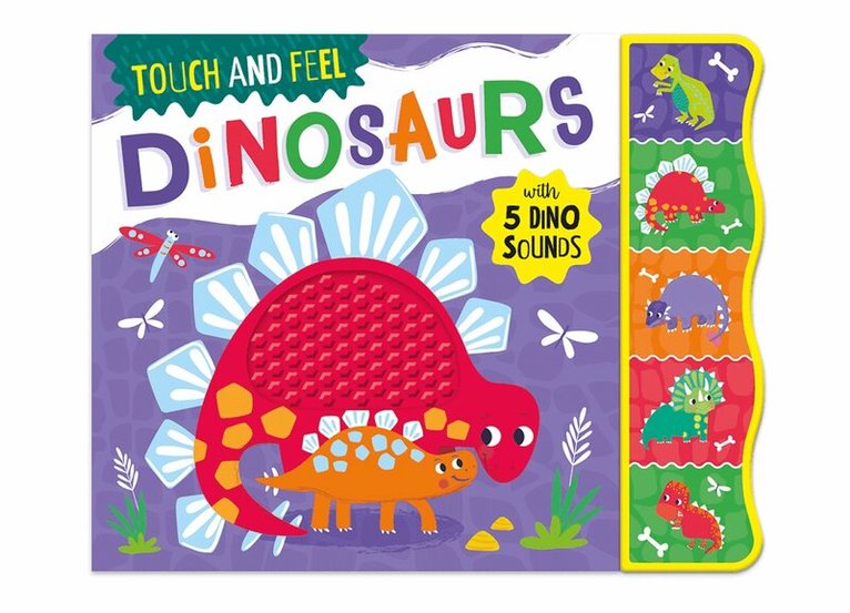 Sophie Ridley - Touch & Feel Dinosaurs, Häftad