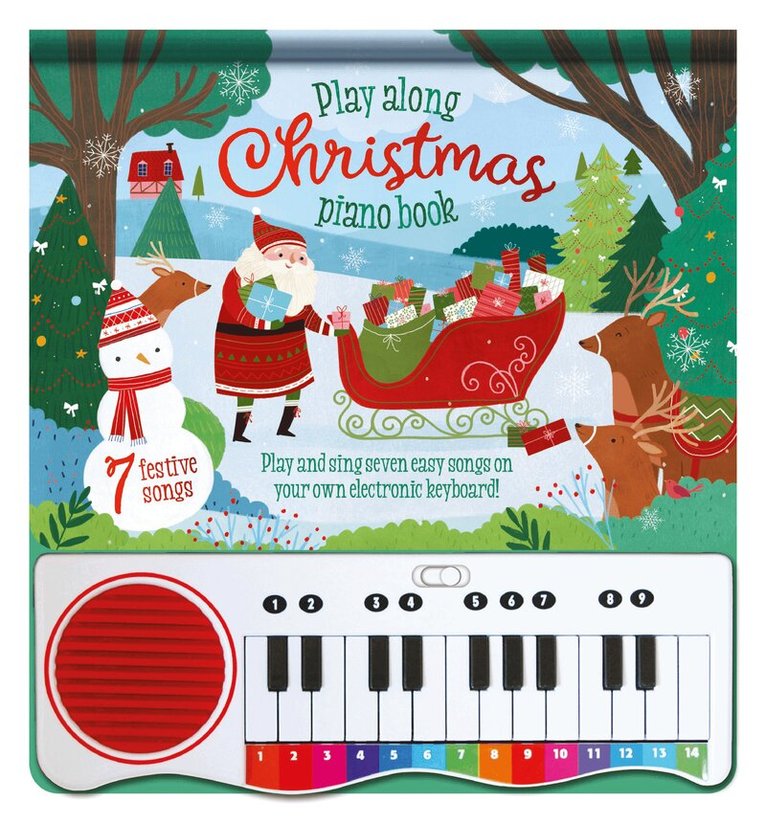 Play Along Christmas Piano Book, Häftad