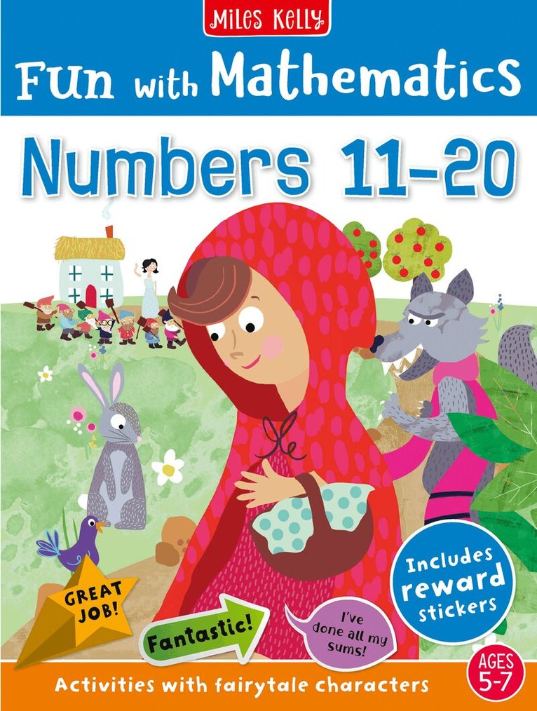 Miles Kelly - Fun with Mathematics: Numbers 11–20, Häftad