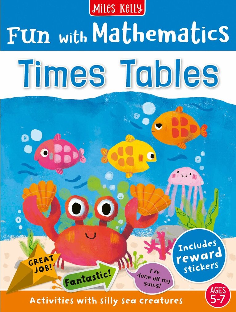 Miles Kelly - Fun with Mathematics: Times Table, Häftad