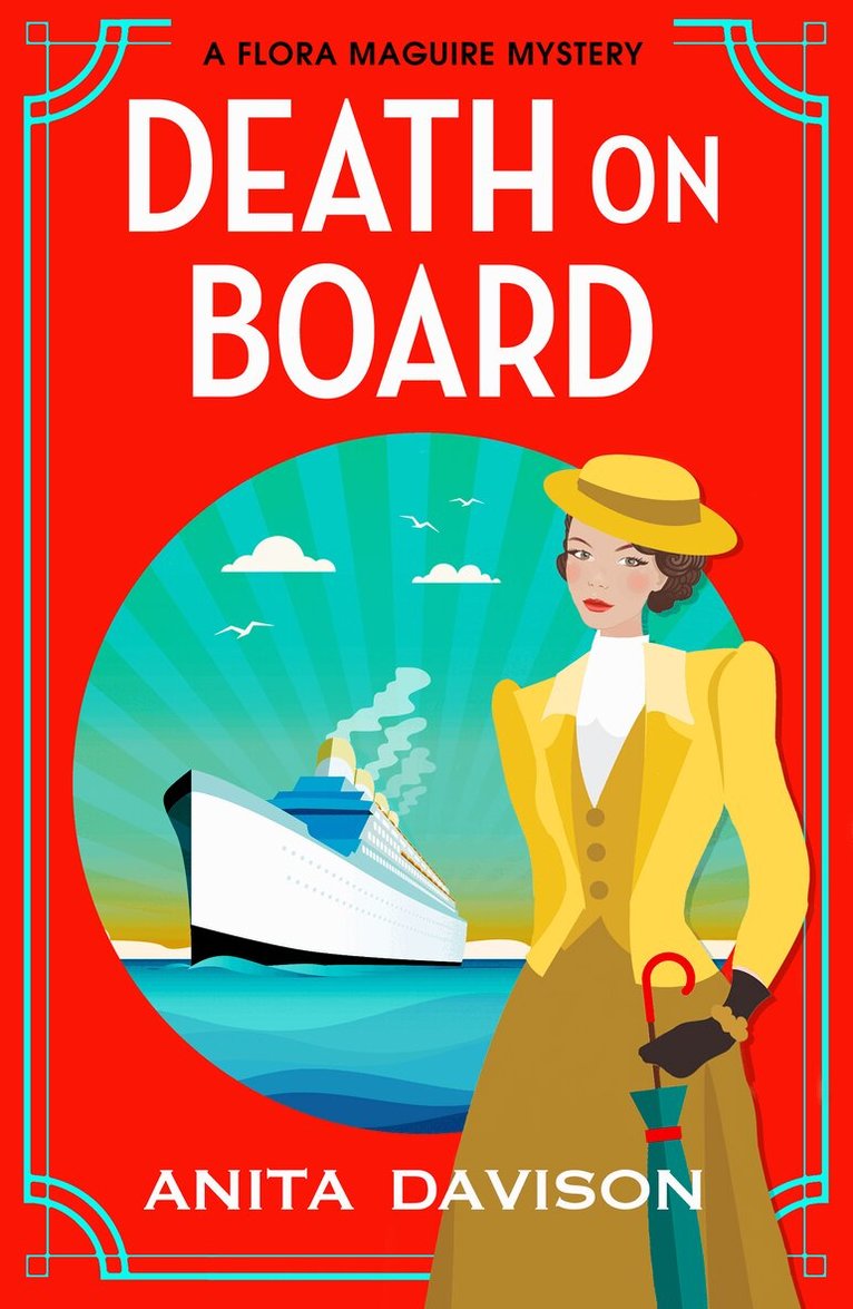 Anita Davison - Death On Board, Inbunden