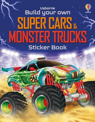 Simon Tudhope - Build Your Own Super Cars and Monster Trucks Sticker Book, Häftad
