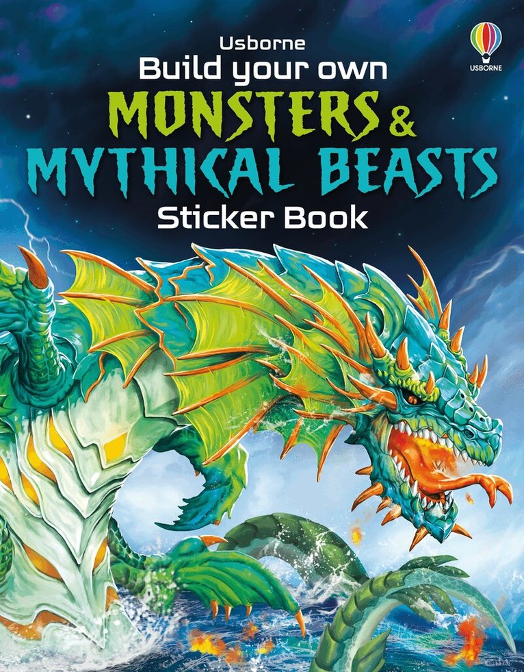 Simon Tudhope - Build Your Own Monsters and Mythical Beasts Sticker Book, Häftad