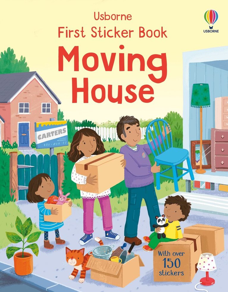 First Sticker Book Moving House