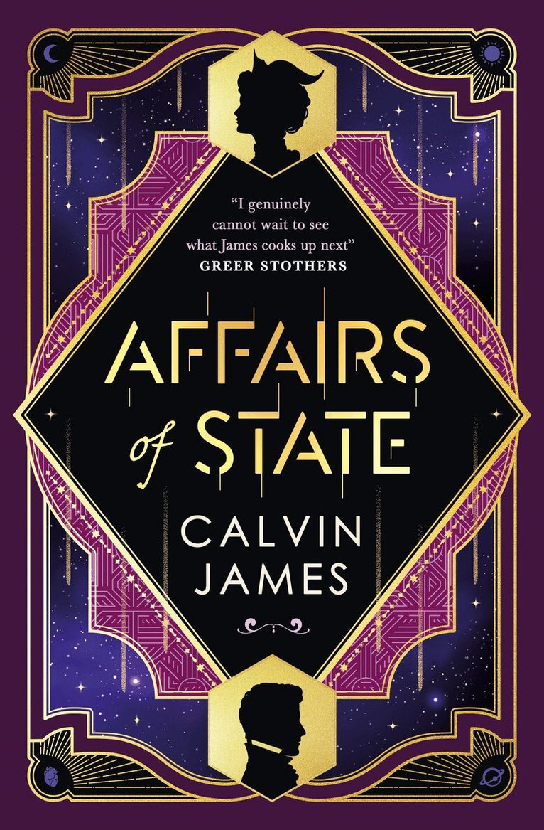 Calvin James - Affairs of State, Häftad