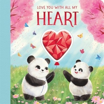 Igloo Books Ltd - Love You With All My Heart, Kartonnage. Tillgänglighet: Tillfälligt slut