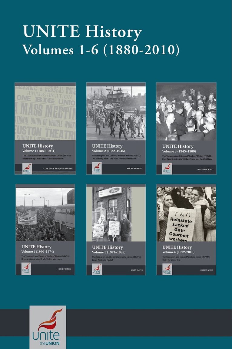 Mary Davis, John Foster, Roger Seifert, Marjorie Mayo, Adrian Weir - UNITE History Volumes 1-6, Häftad. Tillgänglighet: Tillfälligt slut