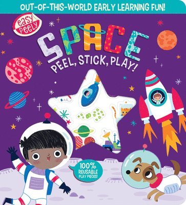 Holly Hall - Hall, H: Easy Peely Space - Peel, Stick, Play!, Kartonnage