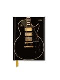 Black Gibson Guitar 2026 Luxury Pocket Diary Planner - Week to View
