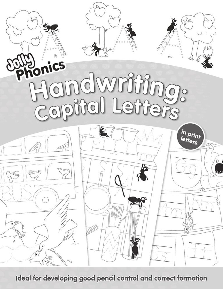 Jolly Learning - Jolly Phonics Capital Letters Handwriting Books Bundle, Häftad