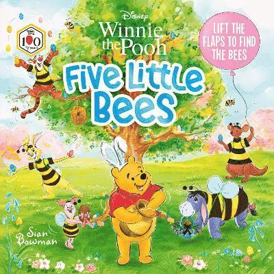 Walt Disney, Georgina Kyriacou - Disney Winnie the Pooh: Five Little Bees: A lift-the-flap picture book, Häftad