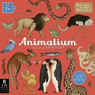 Katie Scott Limited - Animalium 500-Piece Jigsaw Puzzle, Övrigt
