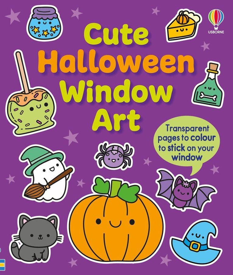 Kate Nolan - Cute Halloween Window Art, Häftad