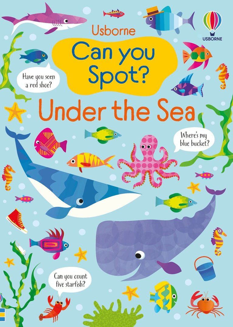 Kirsteen Robson - Can you Spot? Under the Sea, Häftad. Tillgänglighet: Lägg i varukorg