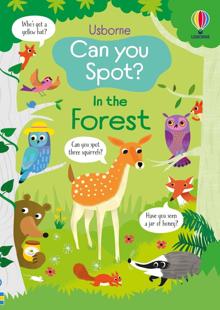 Kirsteen Robson - Can you Spot? In the Forest, Häftad