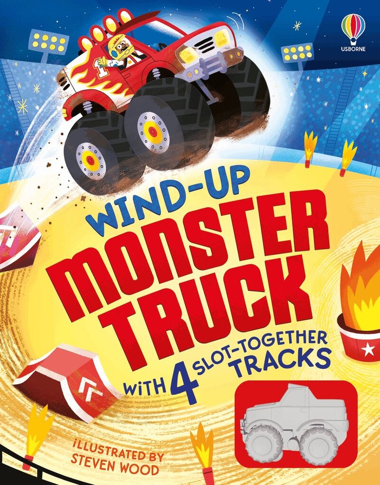 Sarah Hull - Wind-up Monster Truck, Kartonnage. Tillgänglighet: Kommande