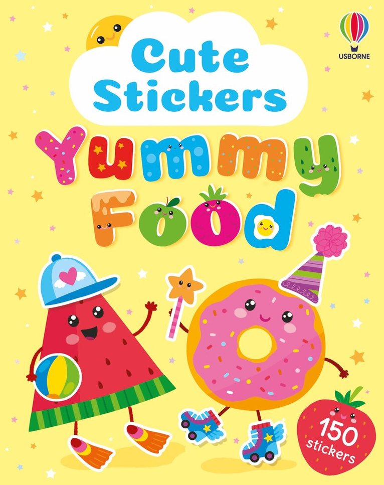 Sarah Russell - Cute Stickers Yummy Food, Häftad