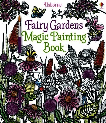 Lesley Sims - Fairy Gardens Magic Painting Book, Häftad