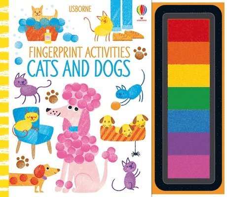 Fiona Watt - Fingerprint Activities Cats and Dogs, Häftad