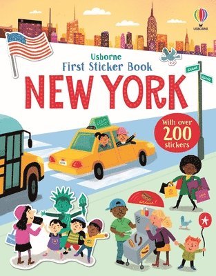 James MacLaine - First Sticker Book New York, Häftad