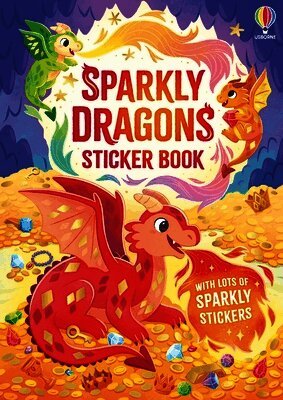 Alice Beecham - Sparkly Dragons Sticker Book, Häftad