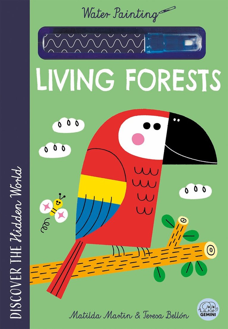 Matilda Martin - Hidden World - Water Painting Living Forests, Häftad
