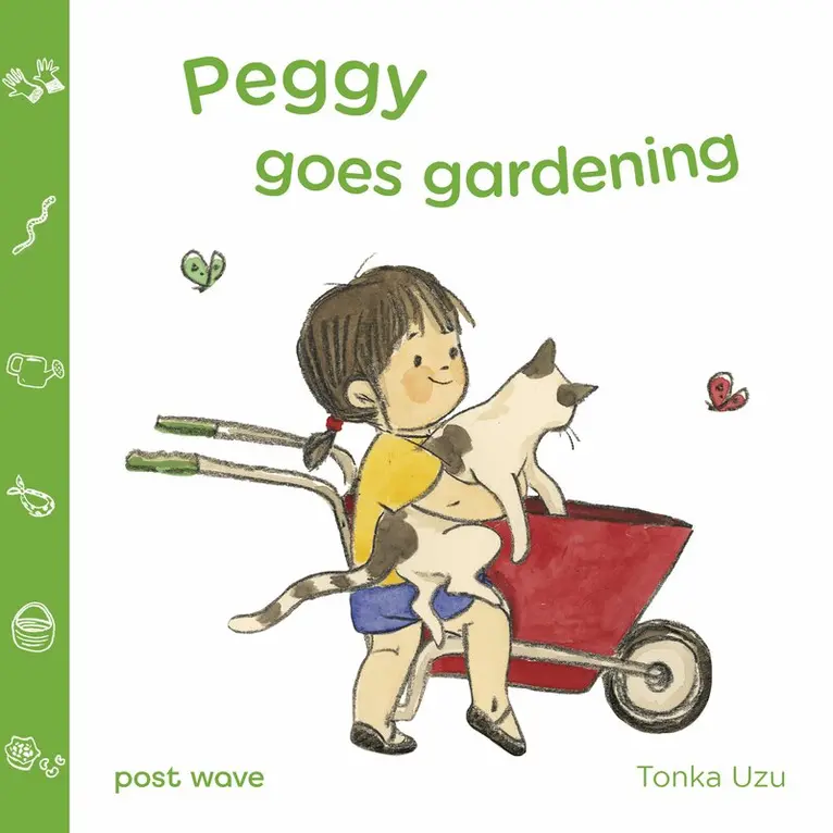 Tonka Uzu - Peggy Goes Gardening, Kartonnage. Tillgänglighet: Lägg i varukorg