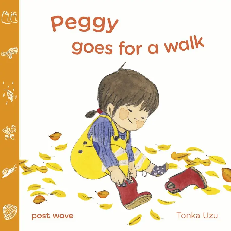Tonka Uzu - Peggy Goes for a Walk, Kartonnage. Tillgänglighet: Lägg i varukorg