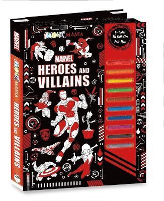 Marvel Entertainment International Ltd - Marvel: Colourmania Heroes and Villains, Häftad. Tillgänglighet: Tillfälligt slut